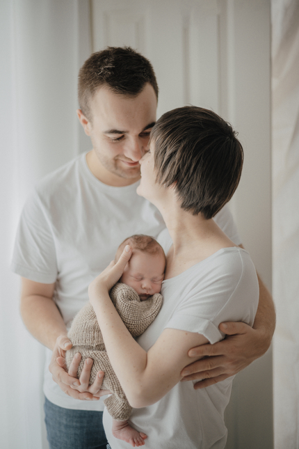 Fotografin Würzburg, Neugeborenenshooting im Studio