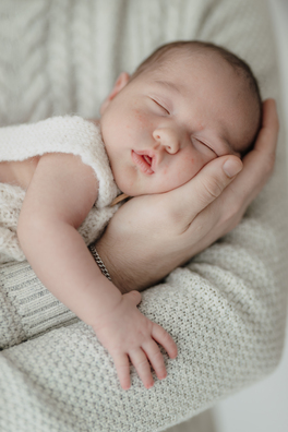 Detailaufnahme beim Babyshooting