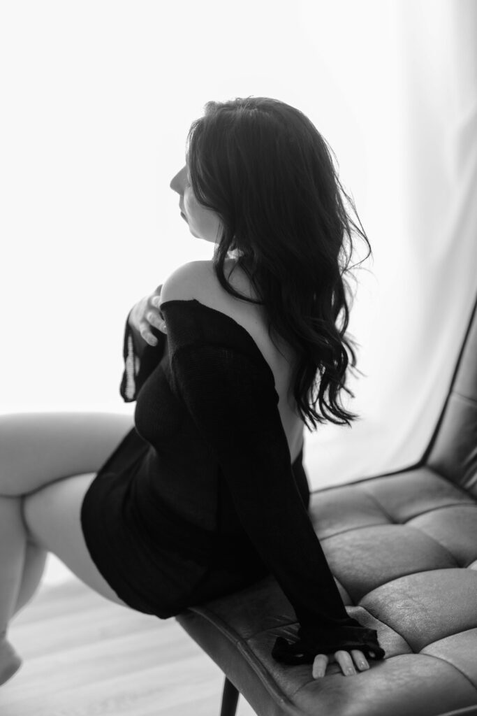 Boudoirshooting im Fotostudio bei Frankfurt